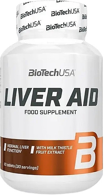 Харчова добавка для печінки - BioTechUSA Liver Aid — фото N1