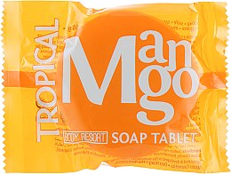 Мыло ''Тропическое манго'' - Mades Cosmetics Body Resort Tropical Mango SoapTablet — фото N1