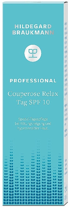 Релаксирующий дневной крем от купероза - Hildegard Braukmann Professional Couperose Relax Tag SPF10 — фото N2