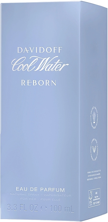 Davidoff Cool Water Reborn for Her - Парфюмированная вода — фото N3