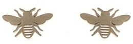 Сережки жіночі, метелики, золотисті - Lolita Accessories — фото N1