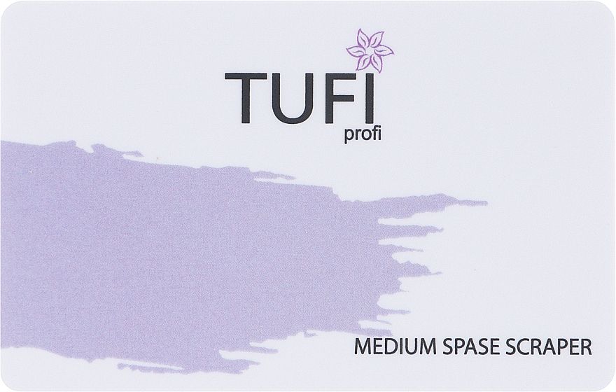 Скрапер для стемпинга - Tufi Profi Premium