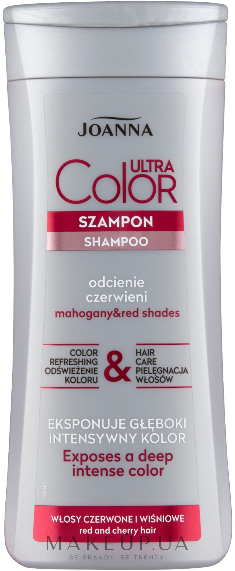 Шампунь для рыжих и коричневых волос - Joanna Ultra Color System — фото 200ml