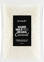 Парфумерія, косметика Віск для депіляції у гранулах "Кокос" - Sinart Hard Wax Pro Beans Coconut