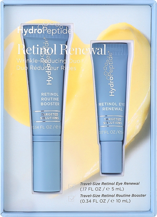 Набор - HydroPeptide Retinol Renewal Kit (f/booster/10ml + eye/balm/5ml) — фото N1