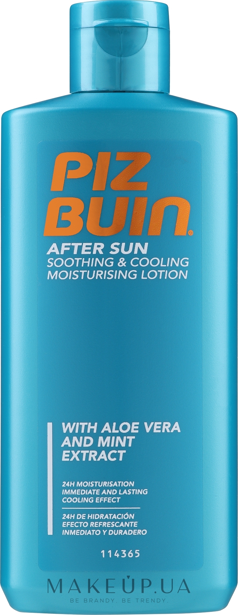 Охлаждающий лосьон после загара - Piz Buin Soothing and Cooling Moisturising Lotion — фото 200ml