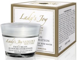 Духи, Парфюмерия, косметика Крем для лица 24 часа - Bulgarian Rose Lady's Joy Luxury Face Cream (пробник)