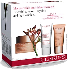 Духи, Парфюмерия, косметика Набор - Clarins Extra Firming (day/cream/50ml + night/cream/15ml + cleanser/30ml)