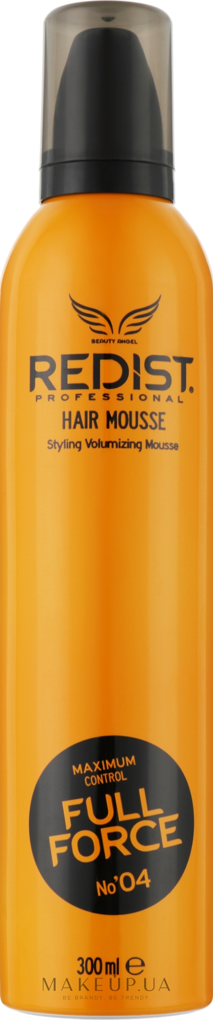Мус для фіксації волосся - Redist Hair Care Mousse Full Force — фото 200ml
