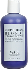Парфумерія, косметика Кондиціонер для блондинок - VoCê Haircare Purple Rinse Blonde Color Conditioner