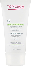 Очищающая маска для жирной и комбинированной кожи - Topicrem AC Purifying Mask — фото N2