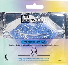 Гидрогелевый патч для губ с блестками - IDC Institute Glitter Hydrogel Lips Pad Blue  — фото N1