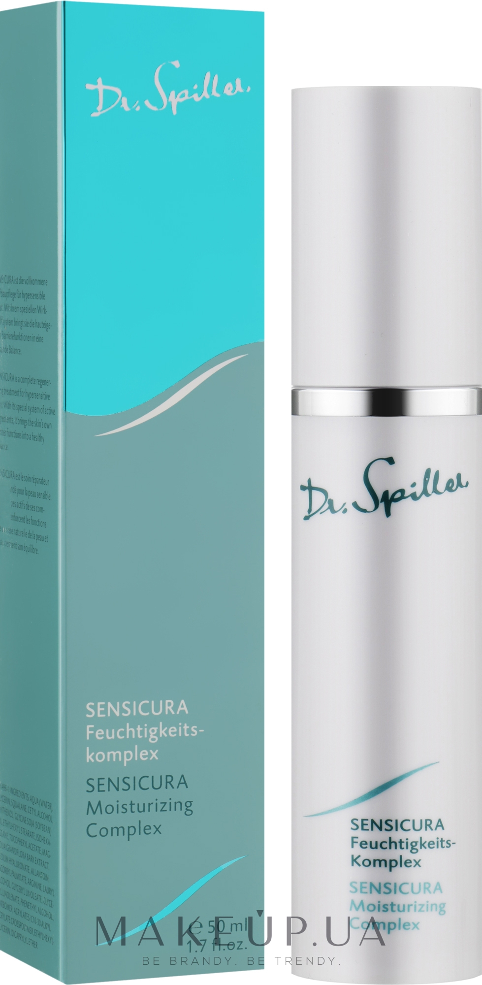 Увлажняющий комплекс для чувствительной кожи лица - Dr. Spiller Sensicura Moisturizing Complex — фото 50ml
