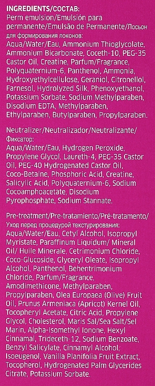 Набор для завивки нормальных и жестких волос - Wella Professionals Creatine+ Wave (h/lot/75ml + h/neutr/100ml + treatm/30ml) — фото N3