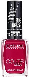 Стійкий лак для нігтів - Eveline Color Edition Big Brush Nail Polish — фото N1