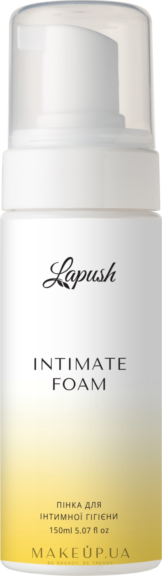Пенка для интимной гигиены - Lapush Gentle Foam For Intimate Hygiene — фото 150ml