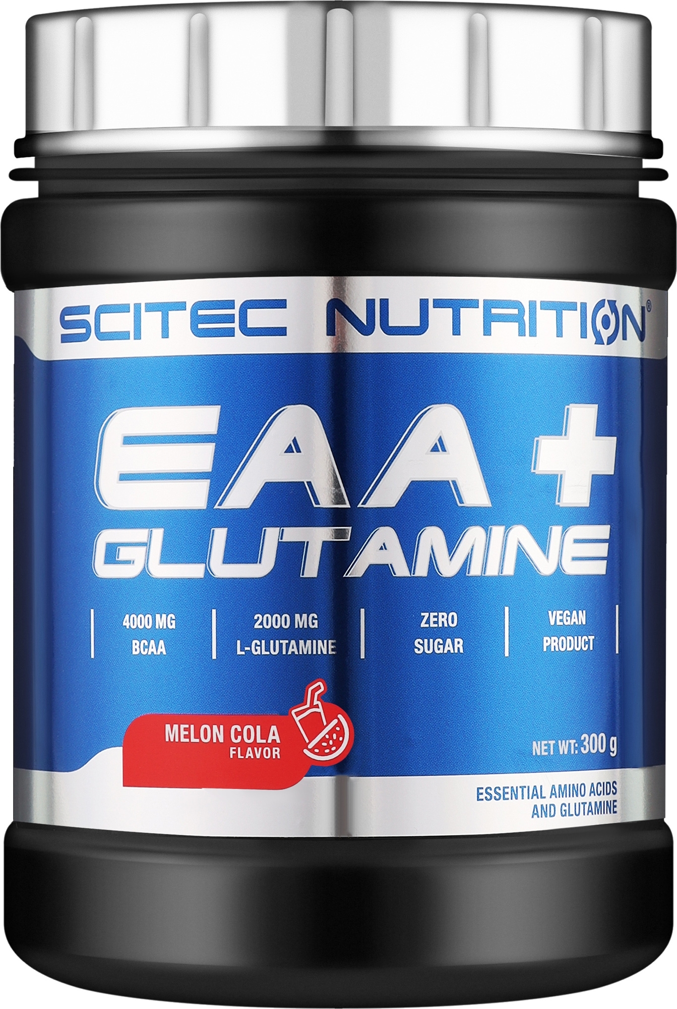 Амінокислоти - Scitec Nutrition EAA+Glutamine Melon Cola — фото 300g