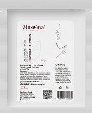 Альгинатная маска "Природный лифтинг" - Massena Alginate Mask Natural Lifting — фото N1