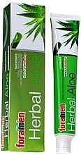 Парфумерія, косметика Зубна паста - Foramen Herbal Aloe Toothpaste