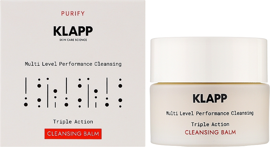 Очищувальний бальзам для обличчя - Klapp Multi Level Performance Triple Action Cleansing Balm — фото N2