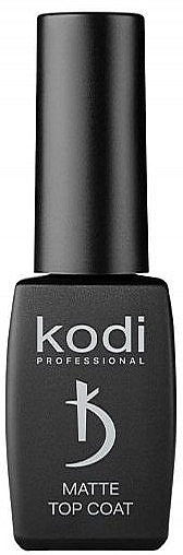 Матове верхнє покриття - Kodi Professional Matte Top Coat Glitter — фото N1