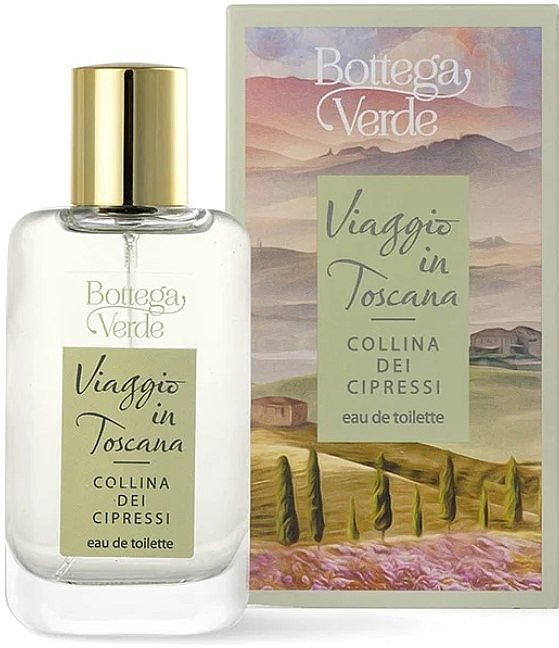 Bottega Verde Viaggio in Toscana Collina Dei Cipressi - Туалетная вода — фото N1