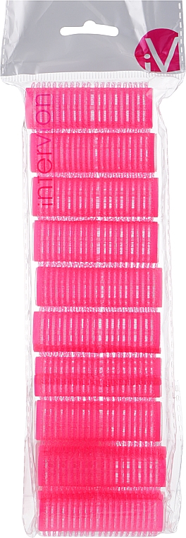 Бігуді з липучкою, 499600, рожеві - Inter-Vion — фото N1
