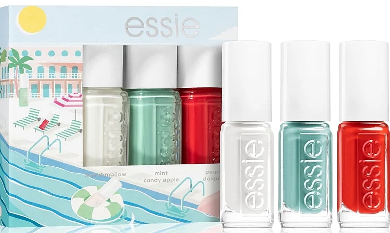 Набор - Essie Classic Mini Trio Kit 3 Have A Coctail (n/lacquer/3x5ml) — фото N1