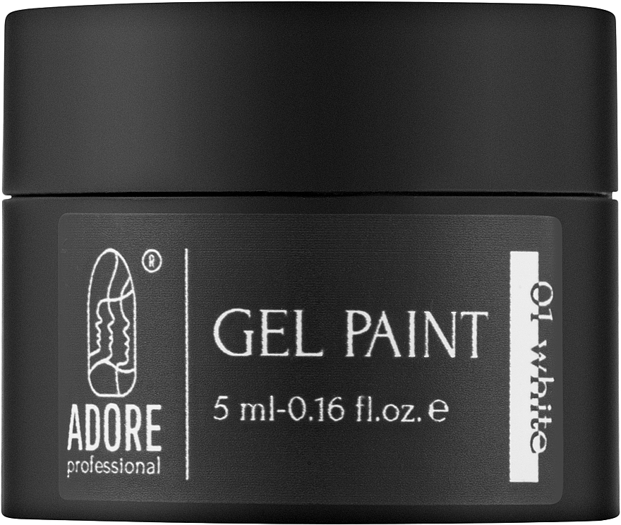 Гель-краска для ногтей - Adore Professional Gel Paint  — фото N1