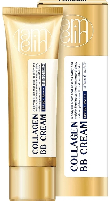 BB-крем для лица с SPF 50+ - Lamelin Collagen BB Cream SPF 50+ PA++++ — фото N1