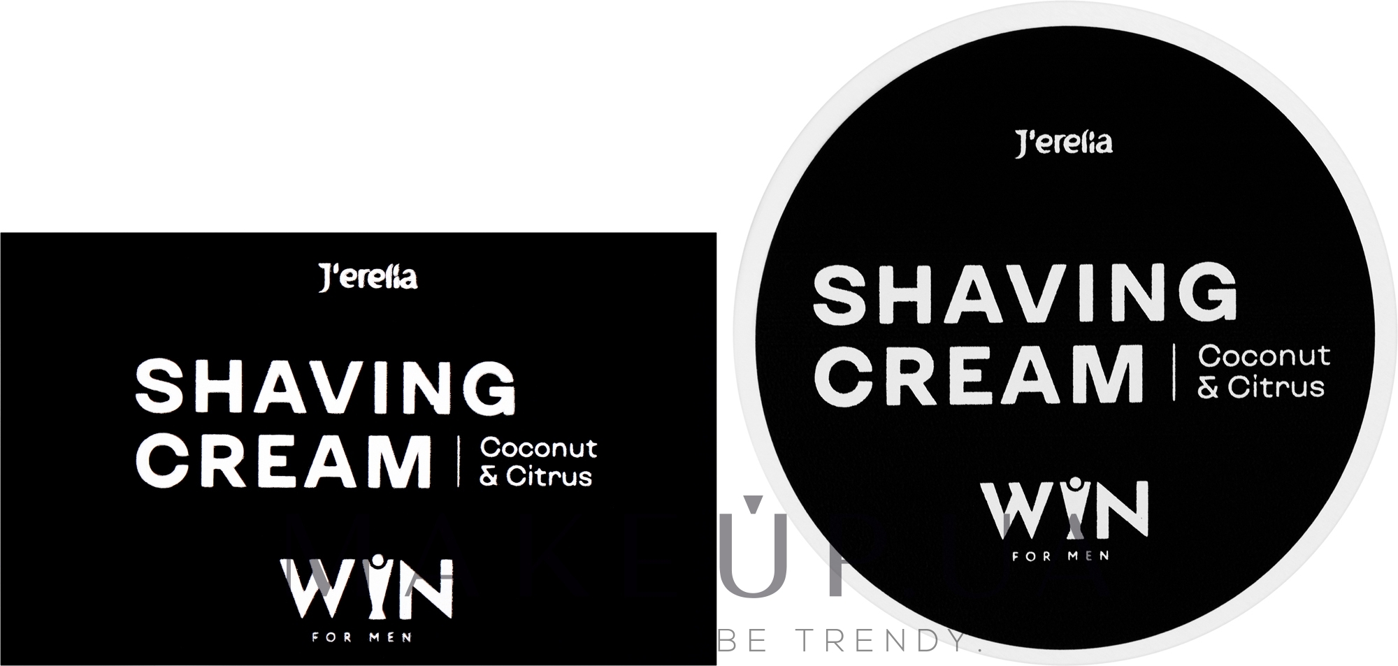 Увлажняющий крем для бритья - J'erelia Win For Men Shaving Cream — фото 100ml