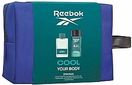 Reebok Cool Your Body - Набір (edt/100ml + sh/gel/250ml + bag/1pcs) — фото N1