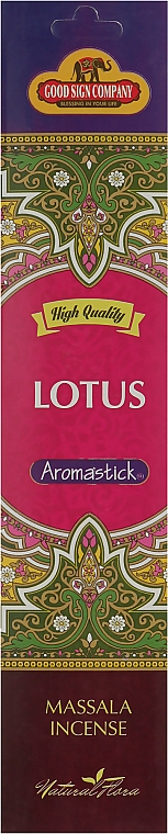 Ароматические палочки "Лотос" - Good Sign Company Lotus Aromastick