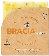 Парфумерія, косметика Тверде мило з календулою - Bracia Mydlarze Dry & Sensitive Skin Solid Soap Calendula Field