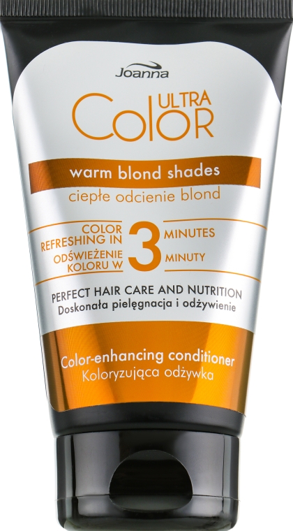 Оттеночный кондиционер для волос "Warm Blond Shades" - Joanna Ultra Color System 