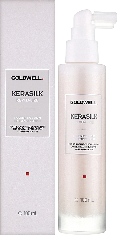 Сироватка живильна для волосся і шкіри голови - Goldwell Kerasilk Revitalize Nourishing Serum — фото N2