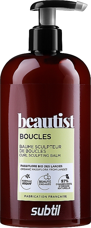 Бальзам для кучерявого волосся для моделювання локонів - Laboratoire Ducastel Subtil Beautist Curly Balm — фото N3
