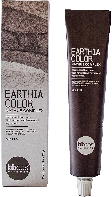 Краска для волос без аммиака - BBcos Earthia Color Permanent Hair Color — фото N1
