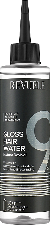 Жидкий кондиционер для восстановления поврежденных волос - Revuelle Gloss Hair Water Instant Revival