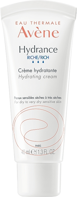 Увлажняющий крем "Гидранс Рич" - Avene Hydrance Rich Hydrating Cream — фото N1