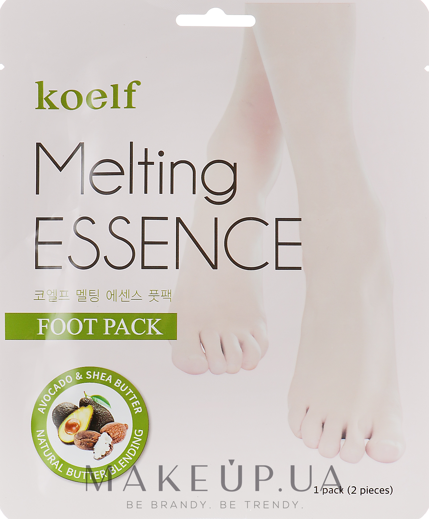 Маска для ног - Petitfee & Koelf Melting Essence Foot Pack — фото 1шт