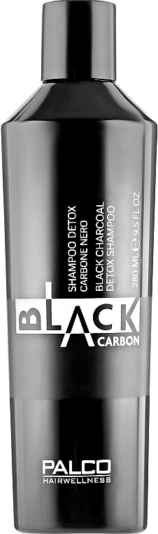 Шампунь очищувальний - Palco Professional Black Carbon Shampoo Detox — фото N1
