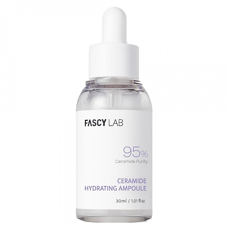 Зволожувальна ампульна сироватка для обличчя з керамідами - Fascy Lab Ceramide Hydrating Ampoule — фото N1