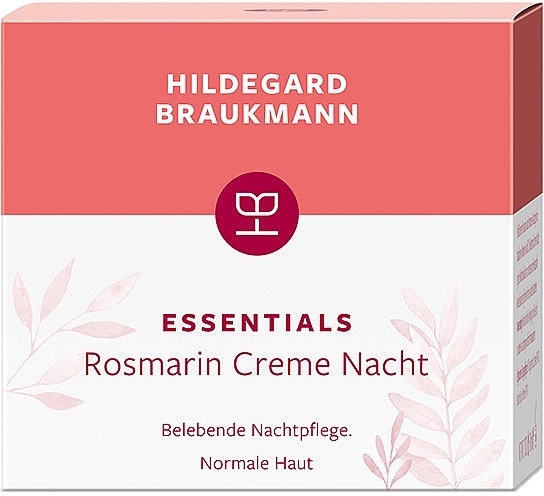 Ночной крем для лица с розмарином - Hildegard Braukmann Essentials Rosemary Cream Night — фото N2