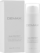 Крем-флюїд для обличчя - Demax Sun Protect Total Protect Extension Sunblock SPF 50 — фото N2