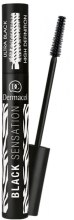 Духи, Парфюмерия, косметика Тушь для ресниц удлиняющая - Dermacol Black Sensation Rich Black