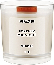 Ароматична свічка у склянці "Forever Midnight" - Aromalovers — фото N1