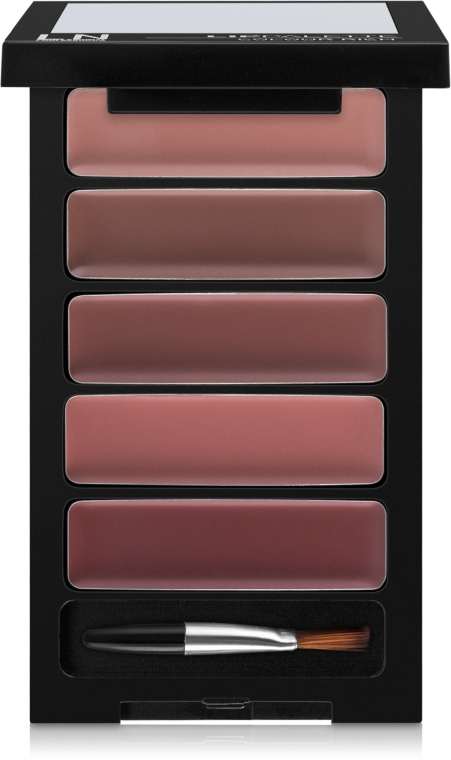 Набор помад для губ - LN Professional Lip Palette Colour Rich