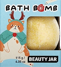 Бомбочка для ванны - Beauty Jar Enthusiastic Christmas Cat  — фото N1