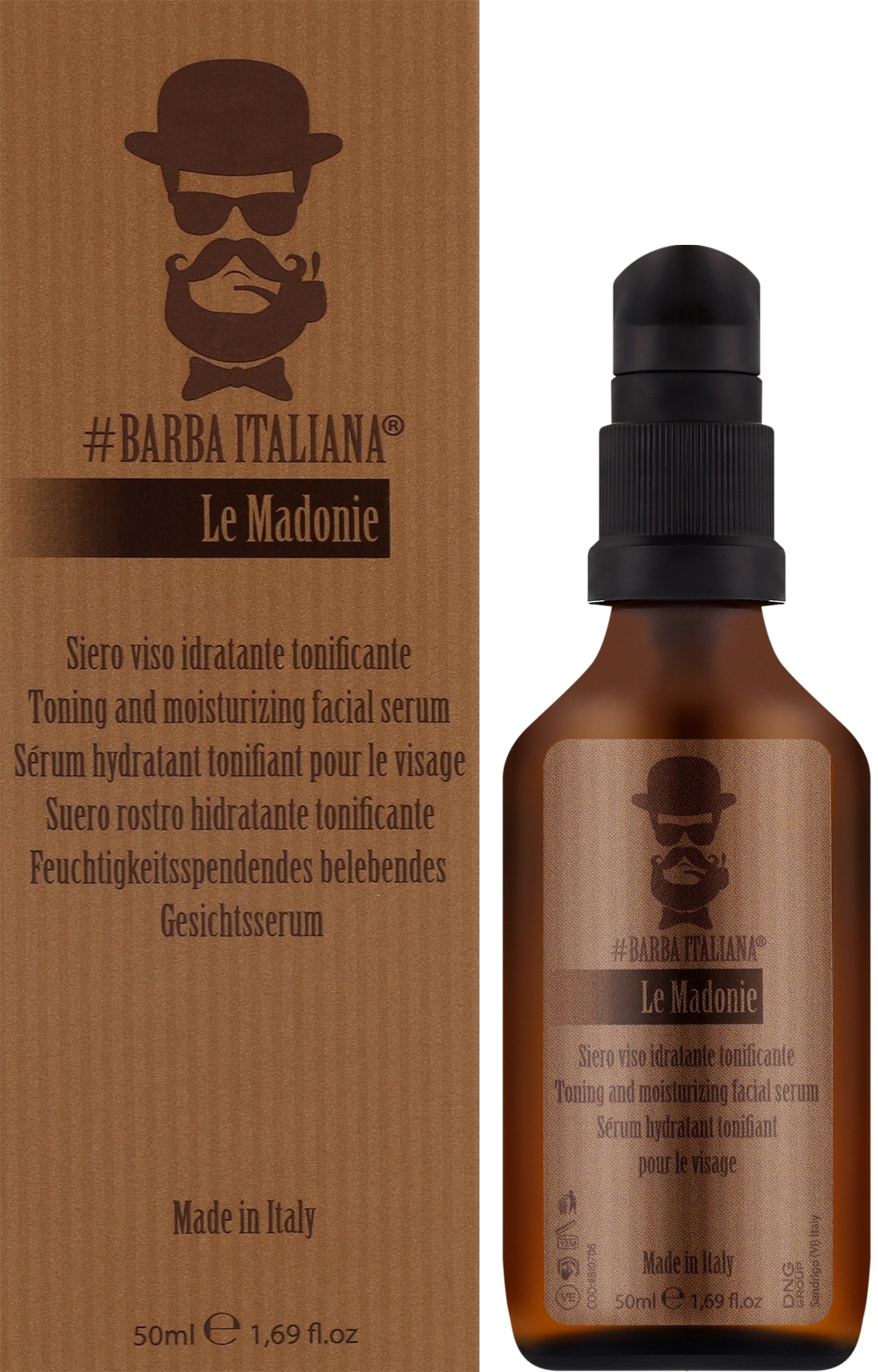 Сыворотка для лица, питание и увлажнение - Barba Italiana Le Madonie — фото 50ml